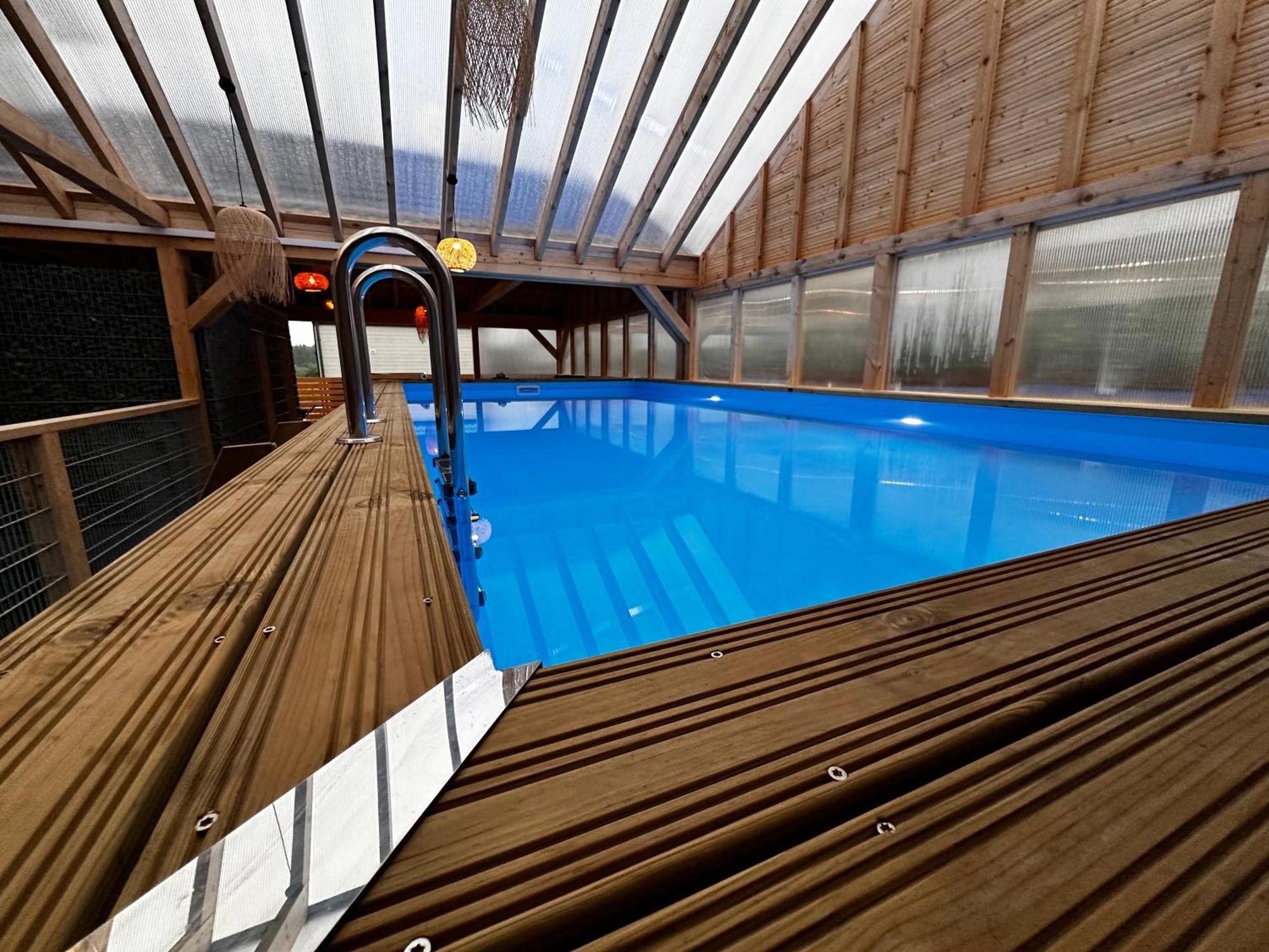 Domki Zlote Piaski Kryty Basen Sauna Jacuzzi Jastrzębia Góra Exteriér fotografie
